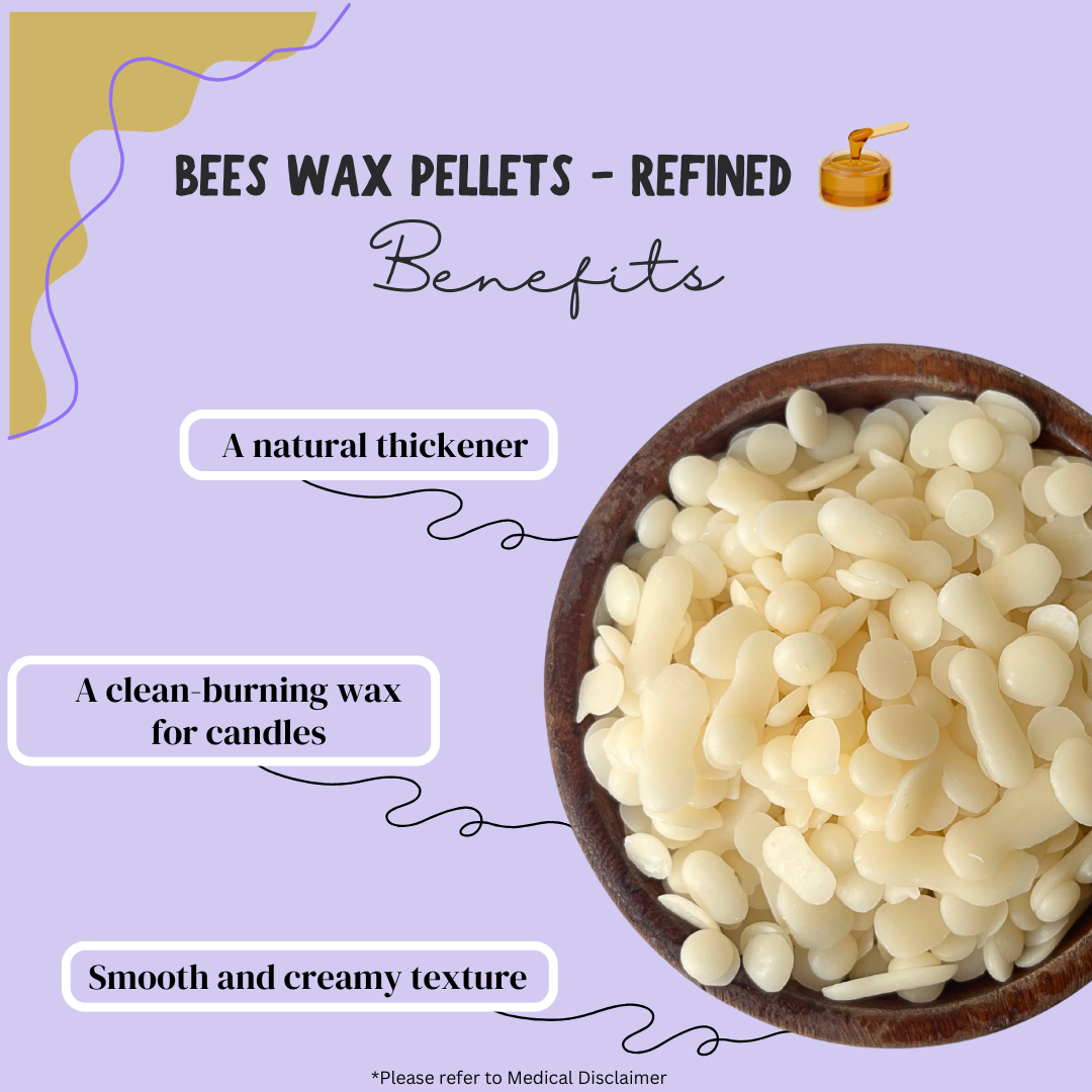 Bees Wax Pellets - Refined