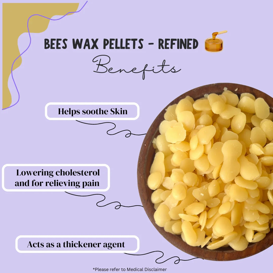 Bees Wax Pellets - Refined