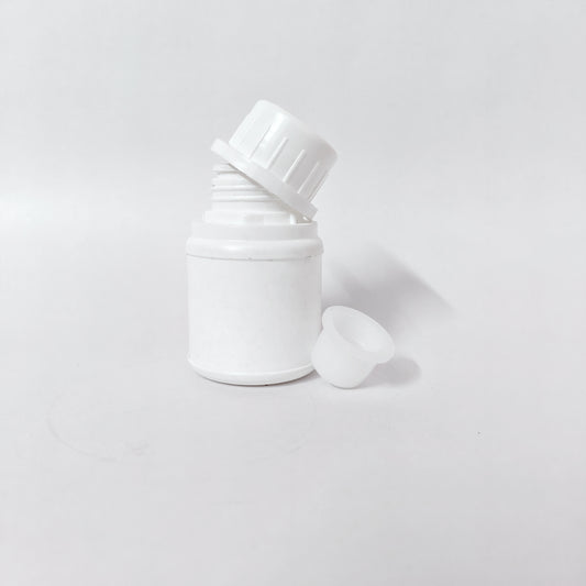 HDPE Bottle - Opaque - Round - 50mL
