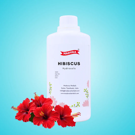 A Plastic Bottle With Hibiscus Hydrosols