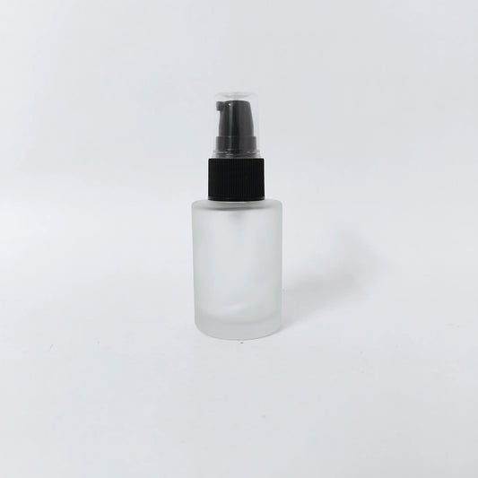Glass Jar - Frosted - Flat Shoulder - 30g