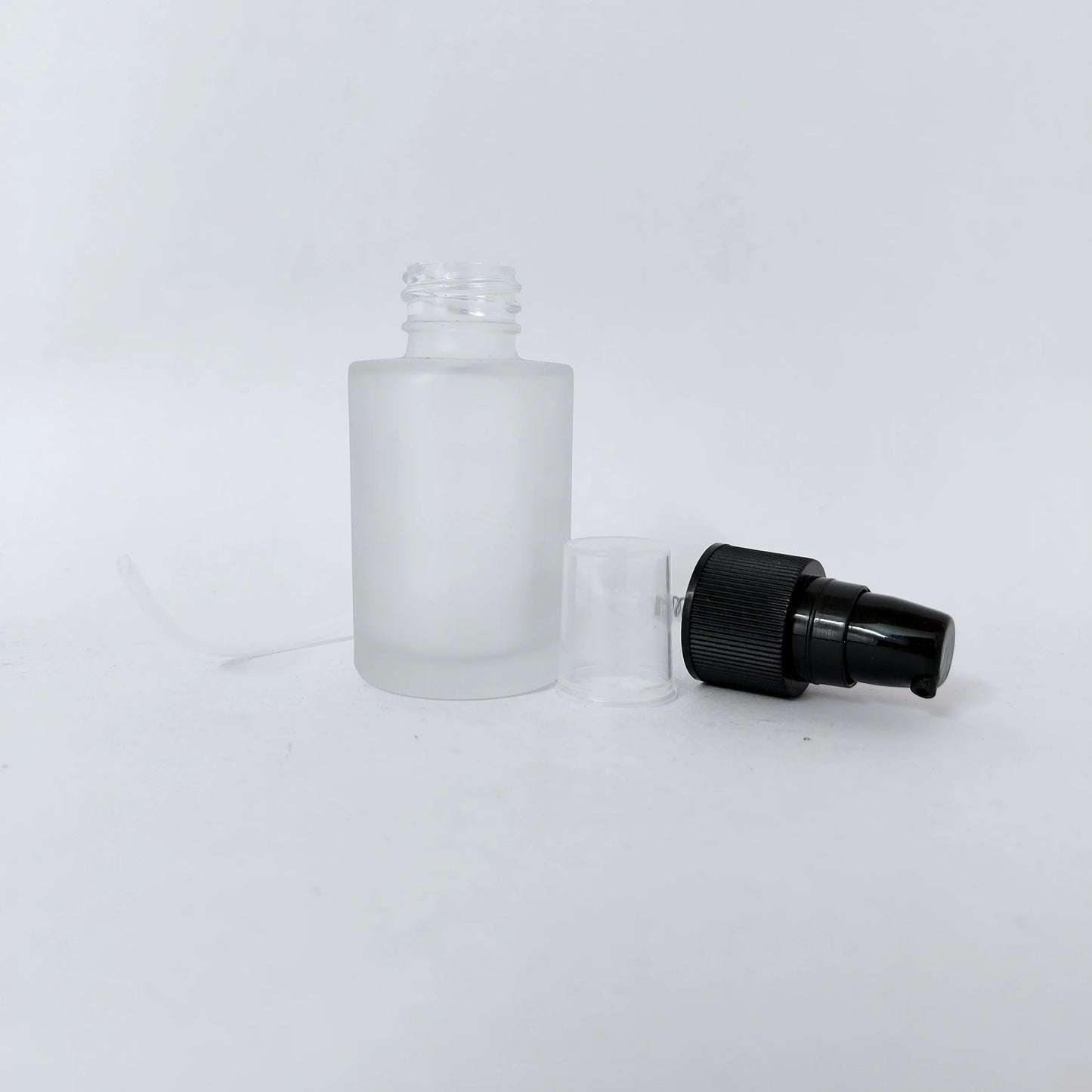 Glass Jar - Frosted - Flat Shoulder - 30g