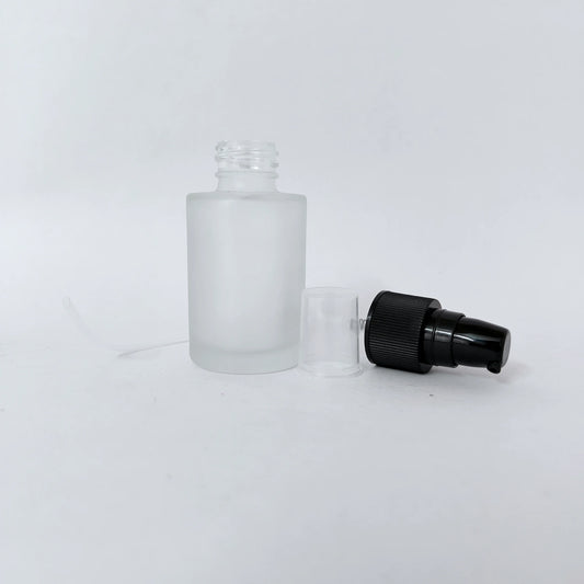 Glass Jar - Frosted - Flat Shoulder - 30g