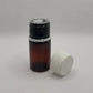 A 15ml Pet Amber Bottle with white background