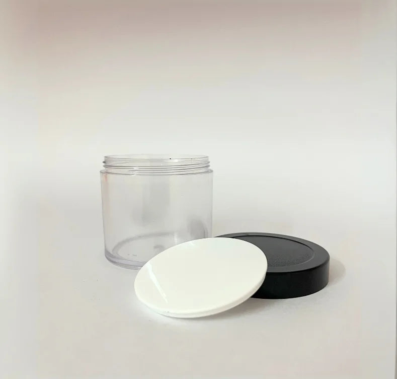 Acrylic Jar - San - Transparent - Round - 100mL