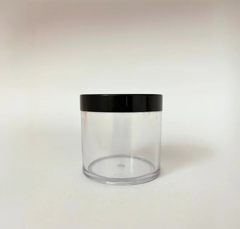Acrylic Jar - San - Transparent - Round - 100mL