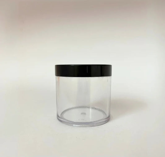 Acrylic Jar - San - Transparent - Round - 100mL