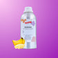 A Aluminium Bottle with Banana Extract Liquid