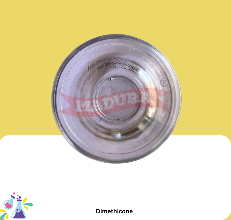 Dimethicone in a Glass container