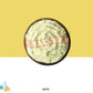 Bowl of white powder on a yellow background with 'GHTC' branding.