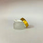 Glass Jar - Frosted - Gold Cap - 15gms