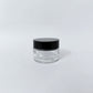 Glass Jar -Transp - Black Cap - 30g