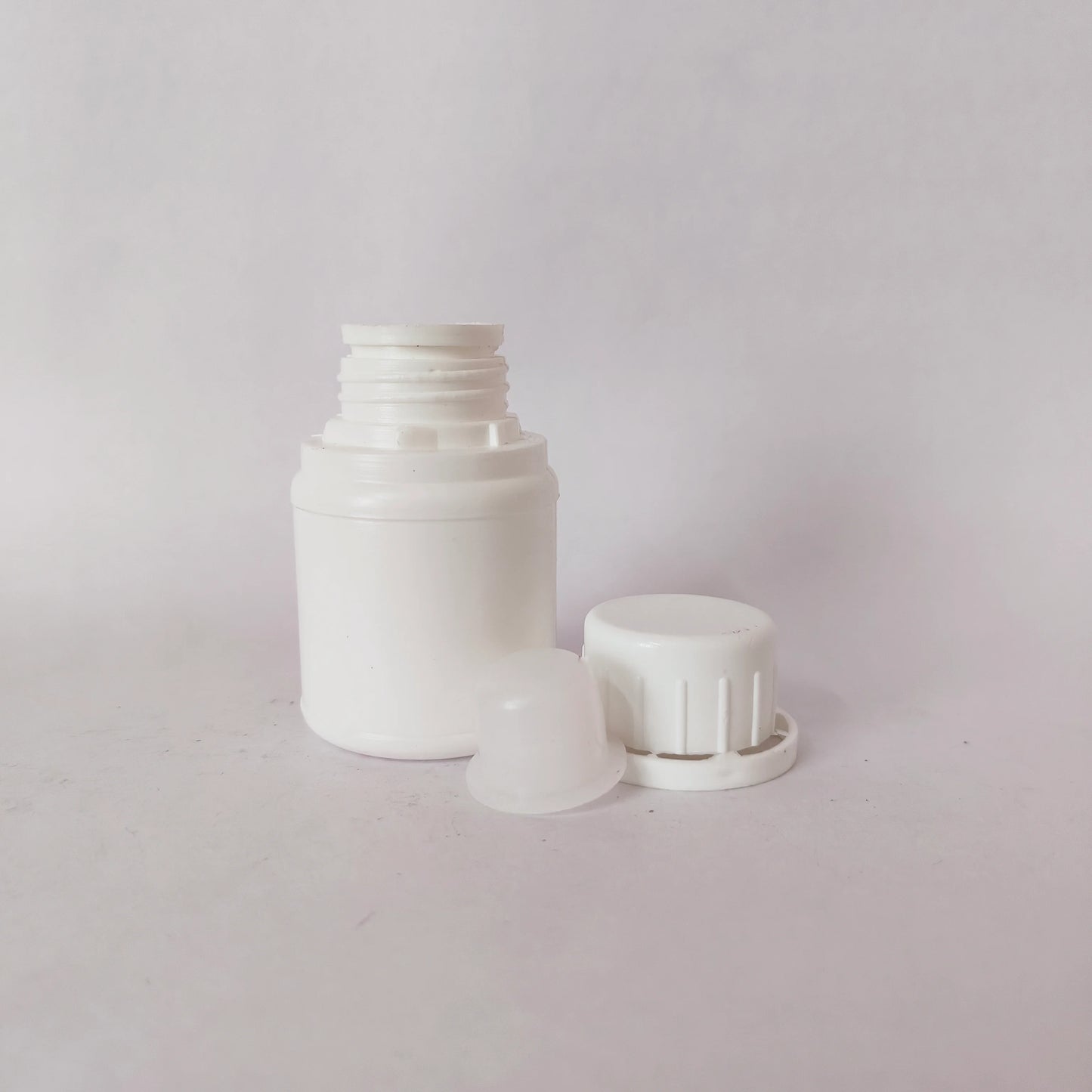HDPE Bottle - Opaque - Round - 50mL