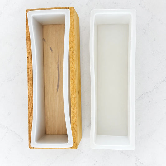 Loaf Mould with Wooden Support - 1 KG