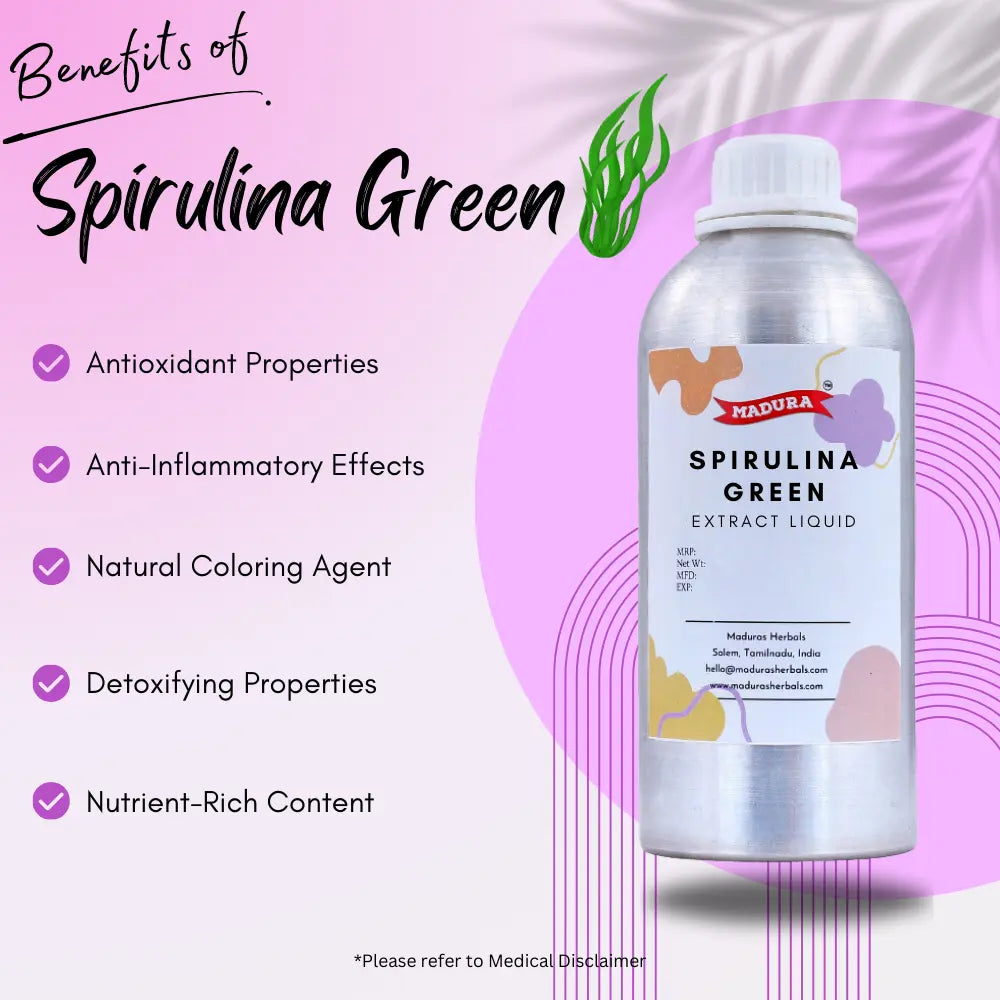 Spirulina Green Extract Liquid