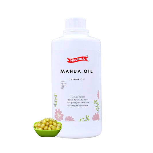 Bottle of Madura Mahua Oil
