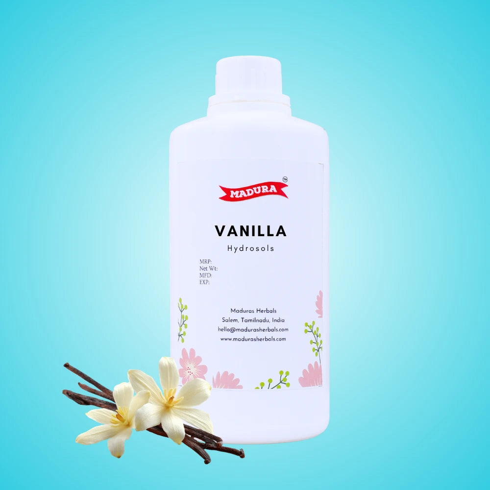 A Plastic Bottle With Vanilla Hydrosols
