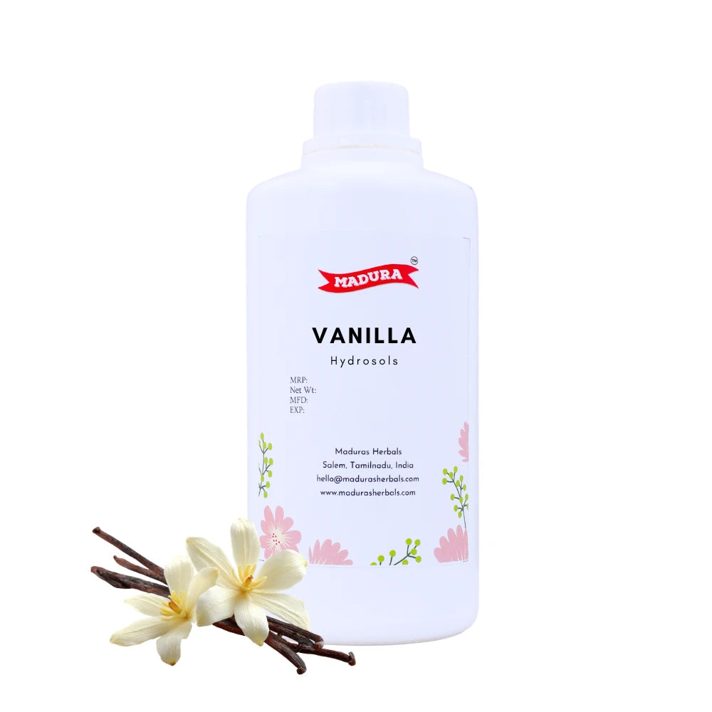 A Plastic Bottle With Vanilla Hydrosols