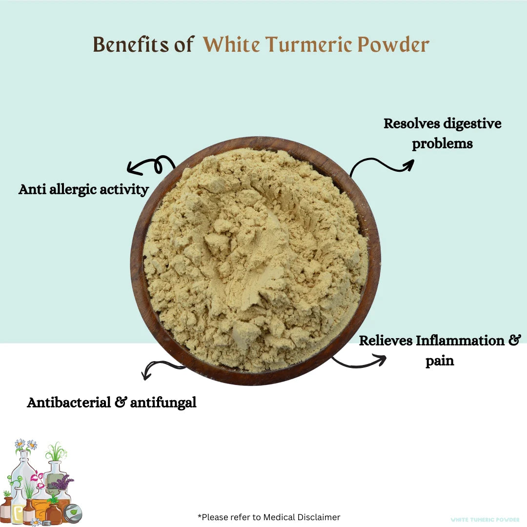 White Turmeric Powder Pure