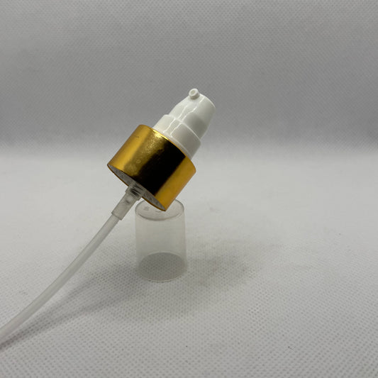 Gold Sleeve Cream Pump - 24MM